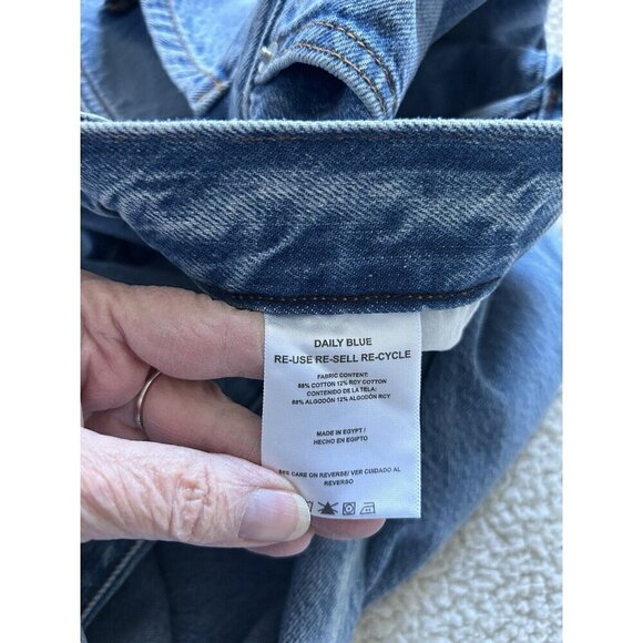 Daily Blue by Adriano Goldschmied Hype Classic Cropped Jean in Tahoe Size 29 - Picture 6 of 14